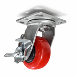 66 Series Polyurethane on Polyolefin Casters
